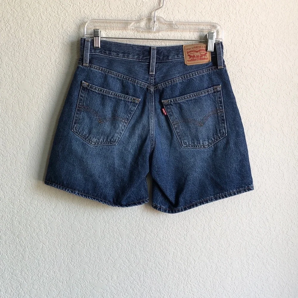 Levi’s 94 Baggy Shorts Jean Denim Dark Wash 25 100% Cotton